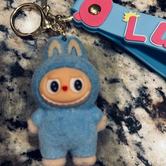 Labubu Keychain 💜🌸 - Picture 2 of 3